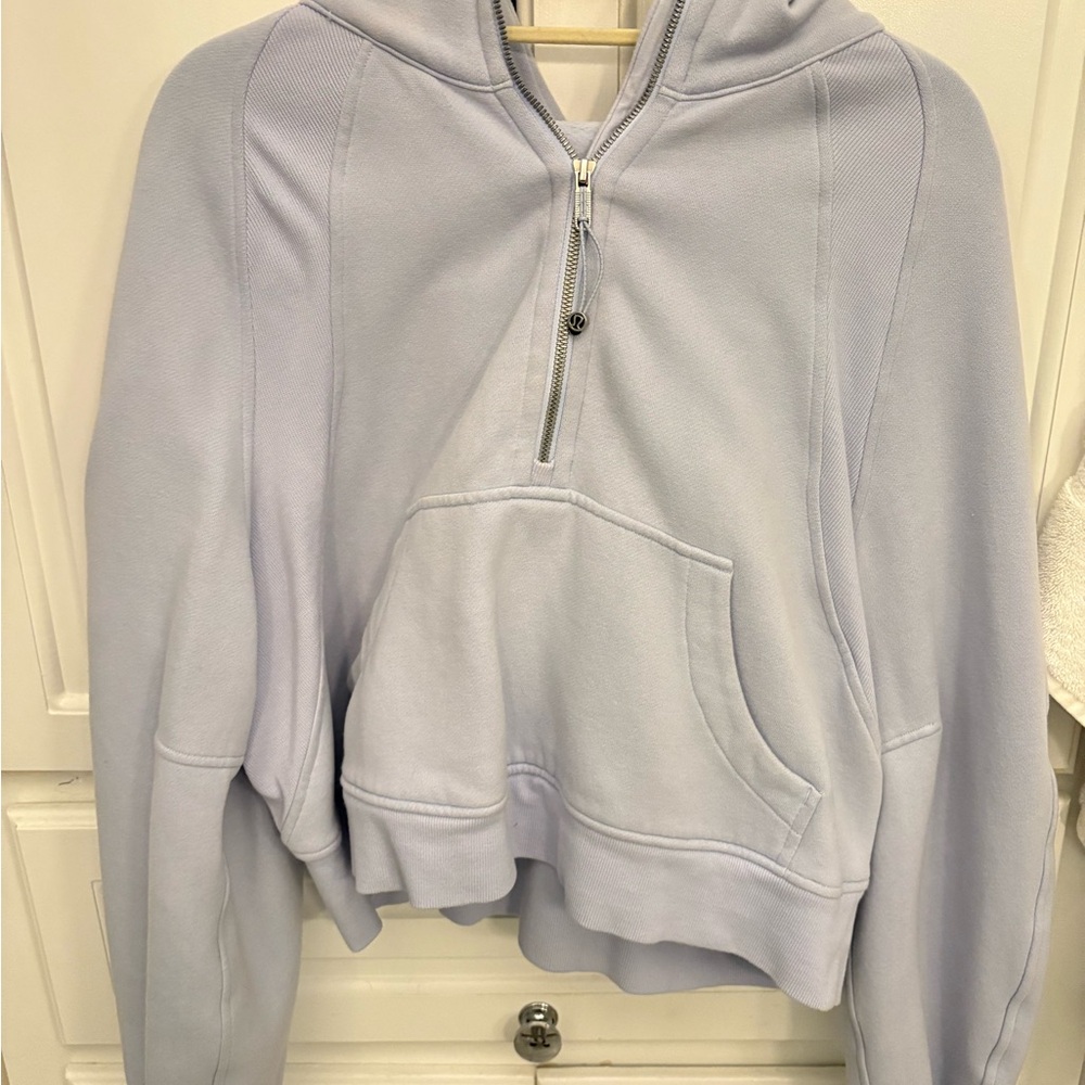 Lululemon Athletica Soft Blue Scuba Hoodie M\L